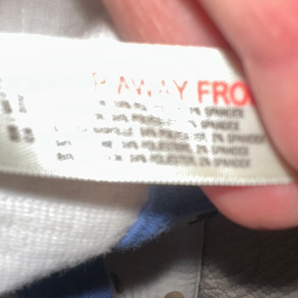 Anthropologie White Floral Embroidered Jacket with Blue Trim - Picture 11 of 11